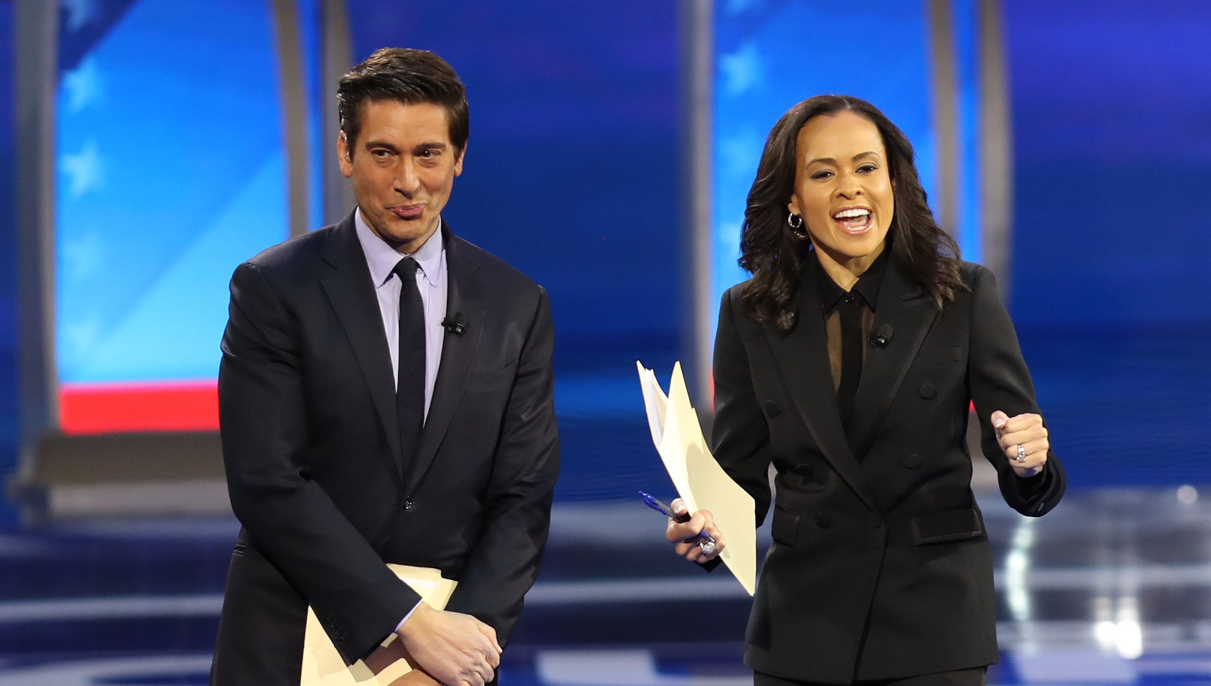 David Muir, Linsey Davis