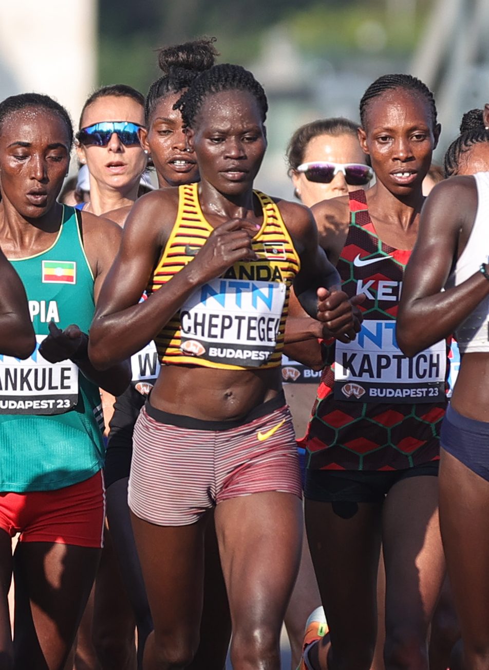 Rebecca Cheptegei of Team Uganda