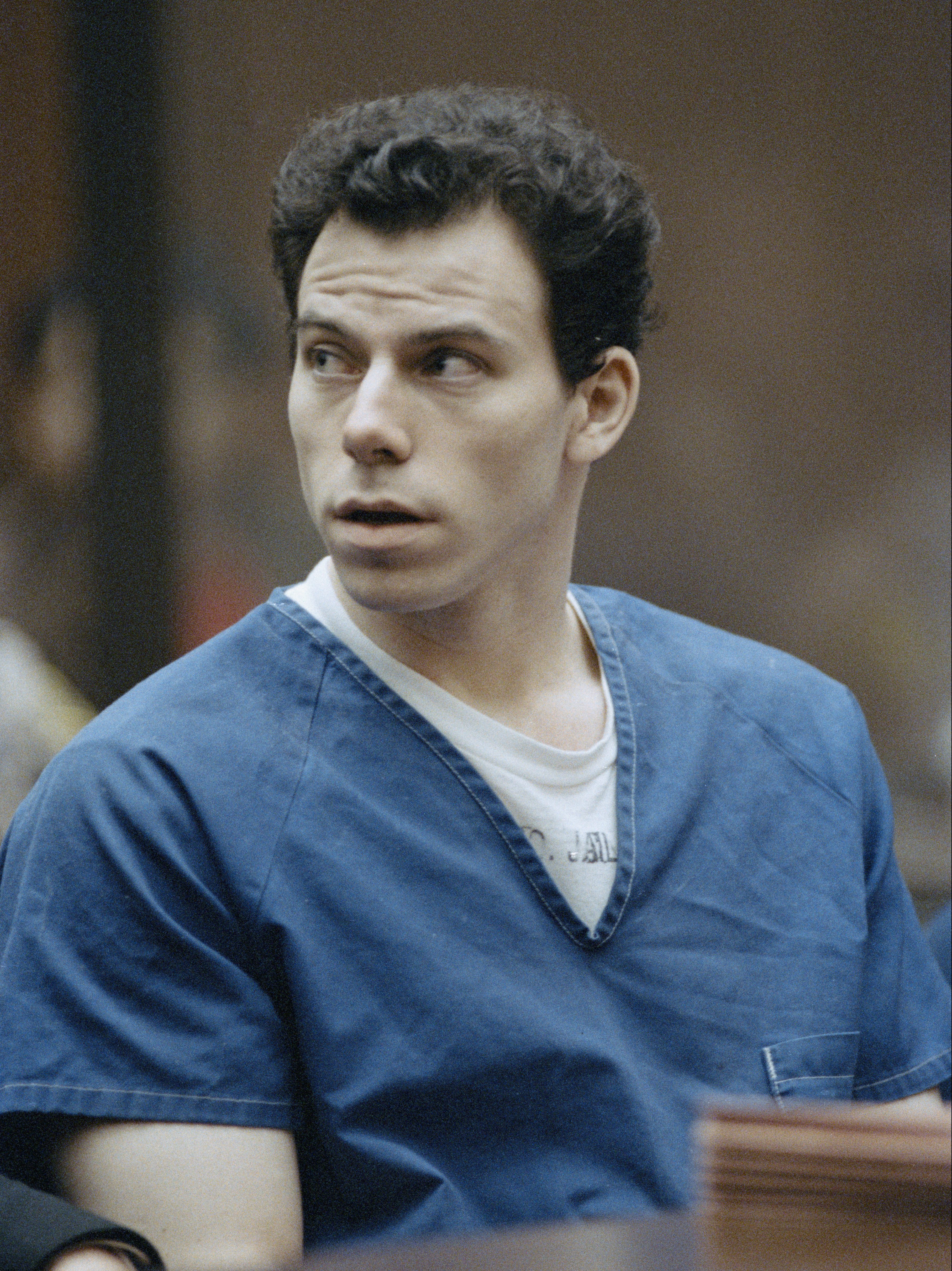 Trial of the Menendez brothers in Los Angeles - Erik Menendez. Los Angeles, 9th March 1994. (Photo by Ted Soqui/Sygma via Getty Images)