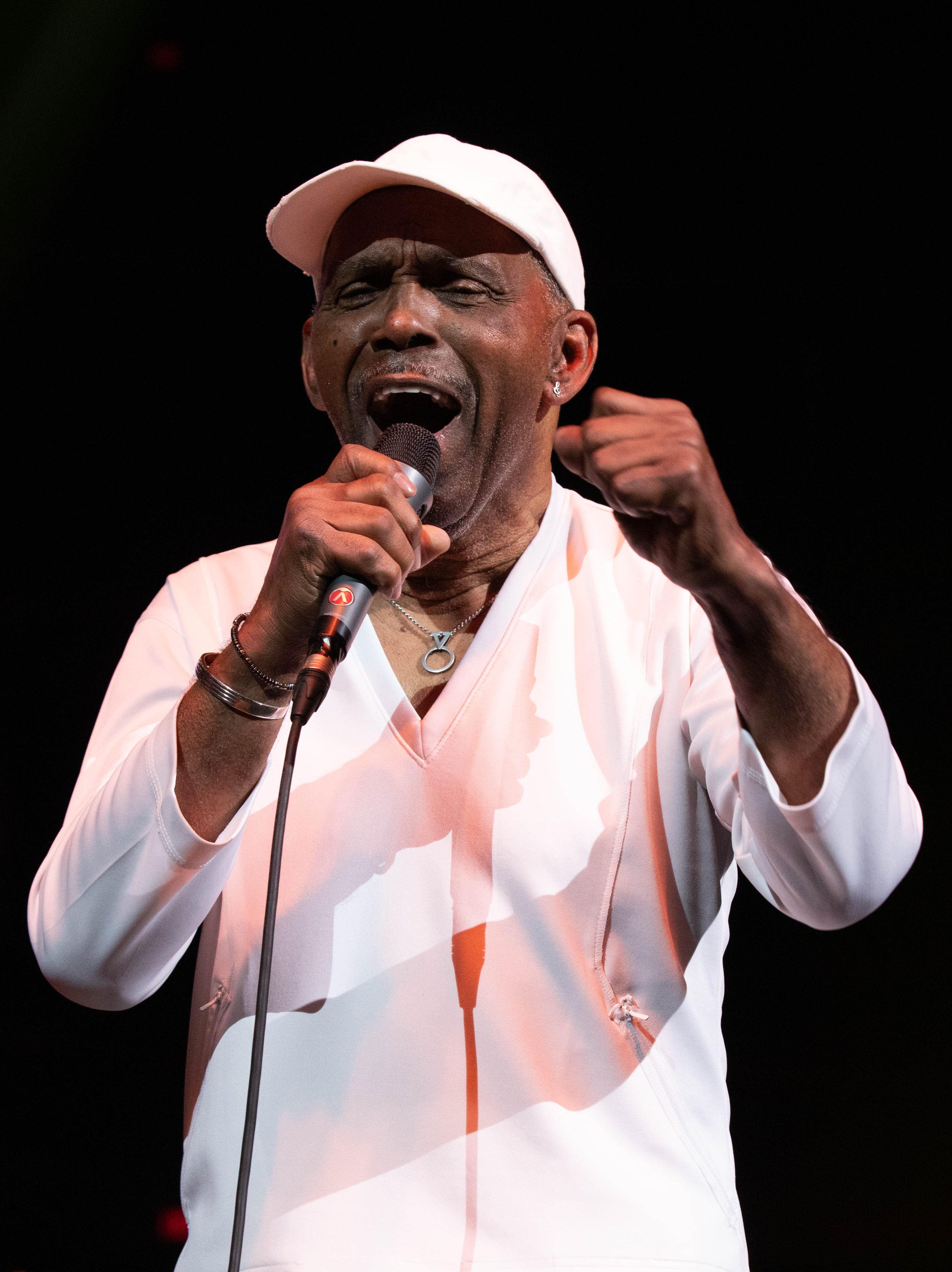 WASHINGTON, DC - JUNE 14: Frankie Beverly performs live onstage during the "I Wanna Thank You" Farewell Tour at Capital One Arena on June 14, 2024 in Washington, DC. (Photo by Brian Stukes/Getty Images)