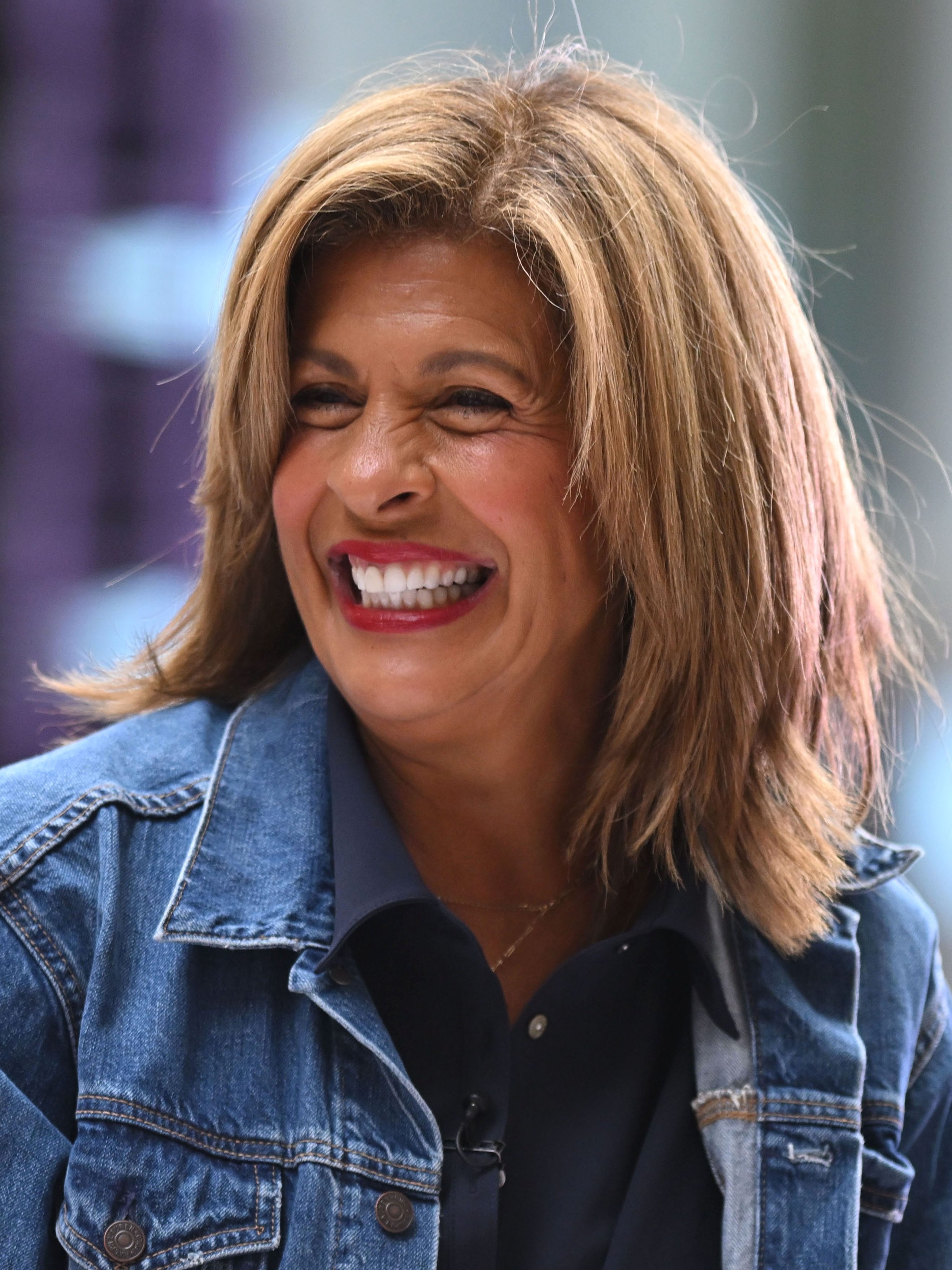 NEW YORK, NY - SEPTEMBER 06:  Hoda Kotb is seen on the NBC Today Show at Rockefeller Plaza on September 06, 2024 in New York City.  (Photo by NDZ/Star Max/GC Images)