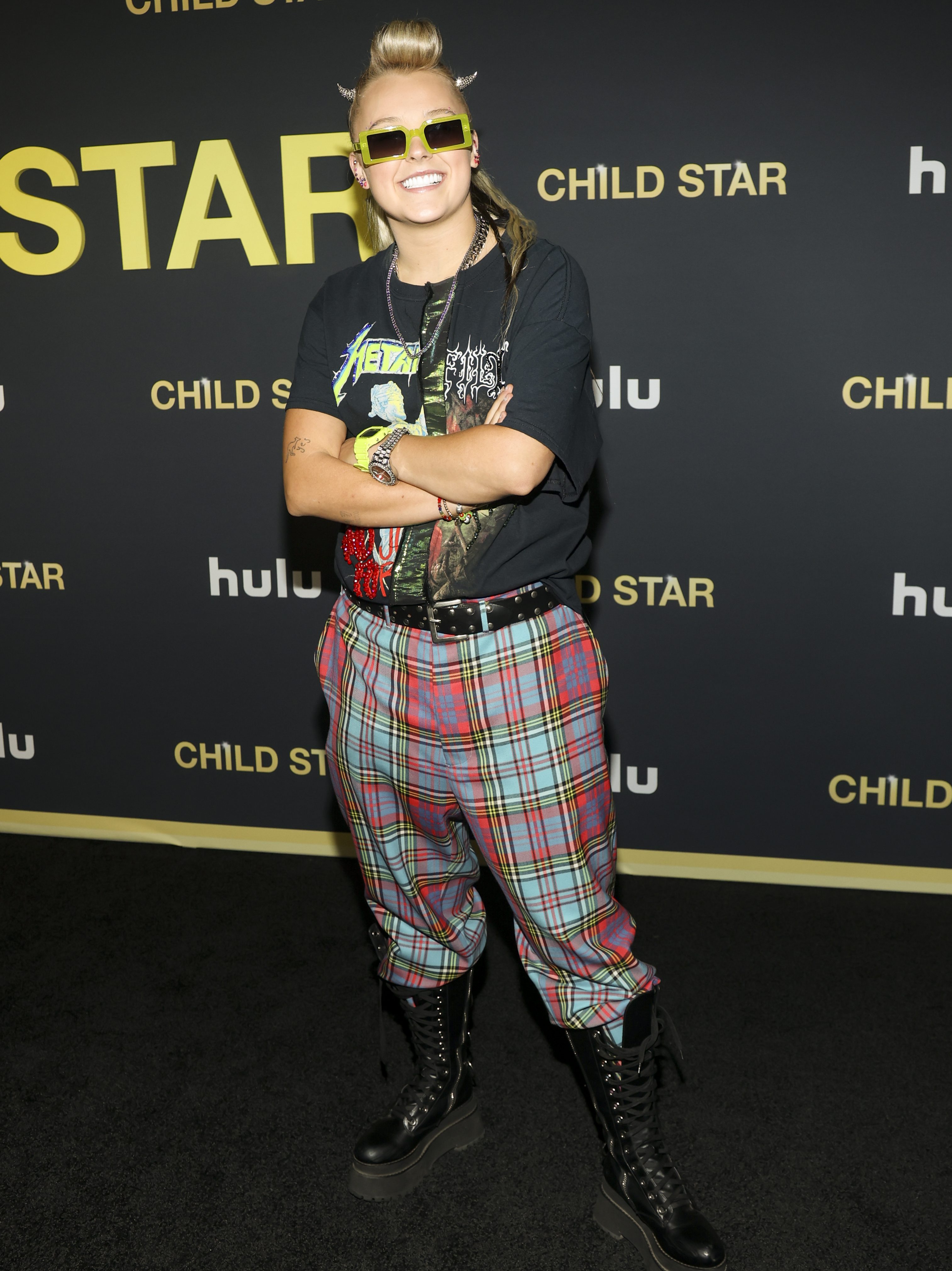 JoJo Siwa at the Child Star - LA Special Screening held at the NeueHouse Hollywood on September 12, 2024 in Los Angeles, California. (Photo by Chad Salvador/Variety via Getty Images)