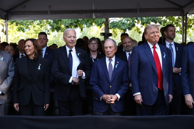 Harris, Biden, Bloomberg & Trump