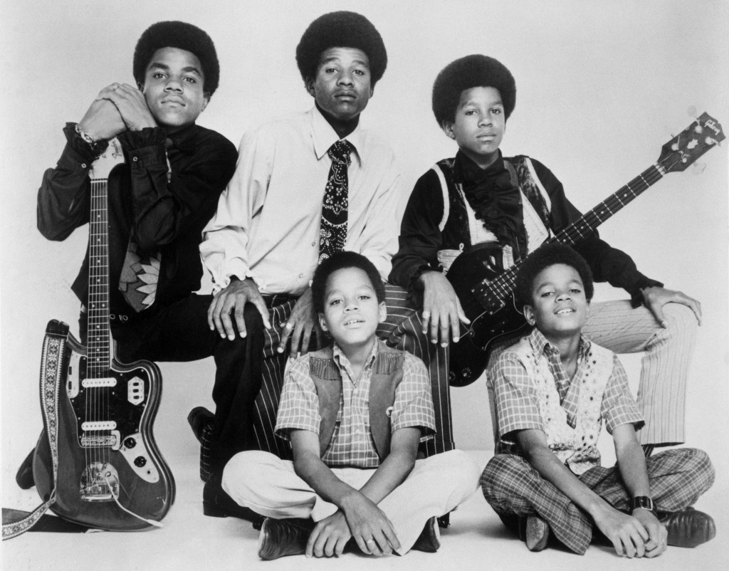 (Original Caption) "Jackson Five" singing group. Photo dated 1969.