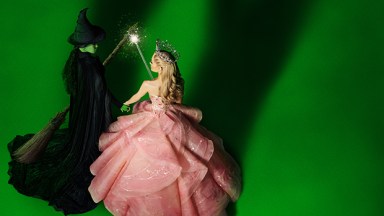 Cynthia Erivo and Ariana Grande on the poster for Wicked