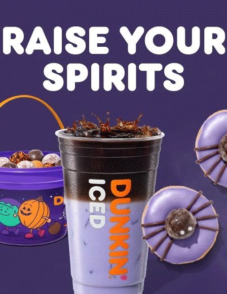 dunkin' halloween