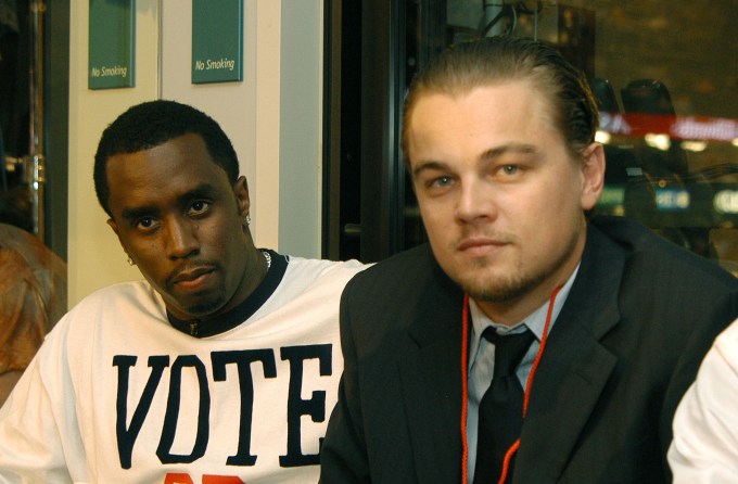 Diddy and Leonardo DiCaprio