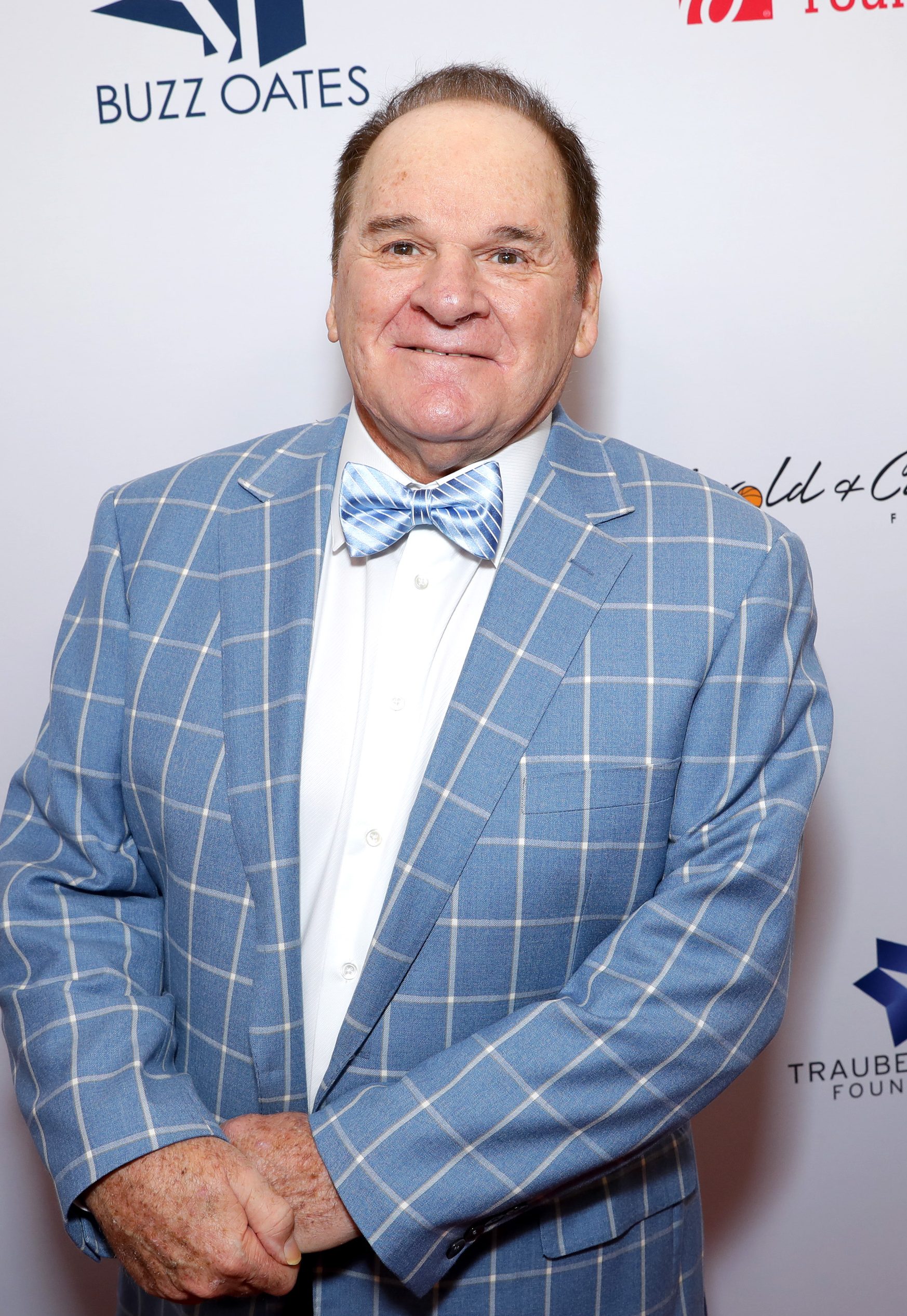 Pete Rose attends the 19th Annual Harold and Carole Pump Foundation Gala at The Beverly Hilton Hotel on August 09, 2019 in Beverly Hills, California. (Photo by Tiffany Rose/Getty Images for Harold and Carole Pump Foundation )