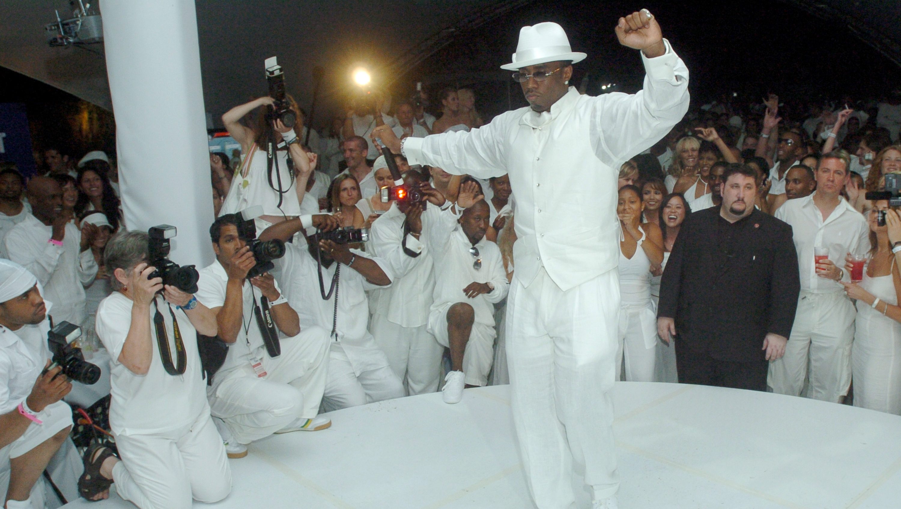 Sean "P. Diddy" Combs at the PS2 Estate during PS2 Estate Day 3 - 6th Annual P. Diddy White Party in Bridgehampton, New York, United States. (Photo by Dimitrios Kambouris/WireImage for Bragman Nyman Cafarelli)