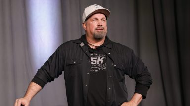 NASHVILLE, TENNESSEE - MARCH 13: (EDITORIAL USE ONLY) Garth Brooks speaks onstage at 'A Conversation with Garth Brooks' during CRS 2023 at Omni Nashville Hotel on March 13, 2023 in Nashville, Tennessee. (Photo by Jason Kempin/Getty Images)