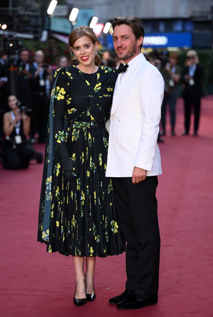 Princess Beatrice of York and Edoardo Mapelli Mozzi attend Vogue World: London 2023 at Theatre Royal Drury Lane on September 14, 2023 in London, England. (Photo by Karwai Tang/WireImage)