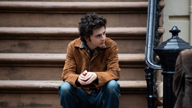 HOBOKEN, NJ - JUNE 11: Timothee Chalamet is seen on the movie set of "A Complete Unknown" on June 11, 2024 in Hoboken, New Jersey. (Photo by METROPOLIS/Bauer-Griffin/GC Images)