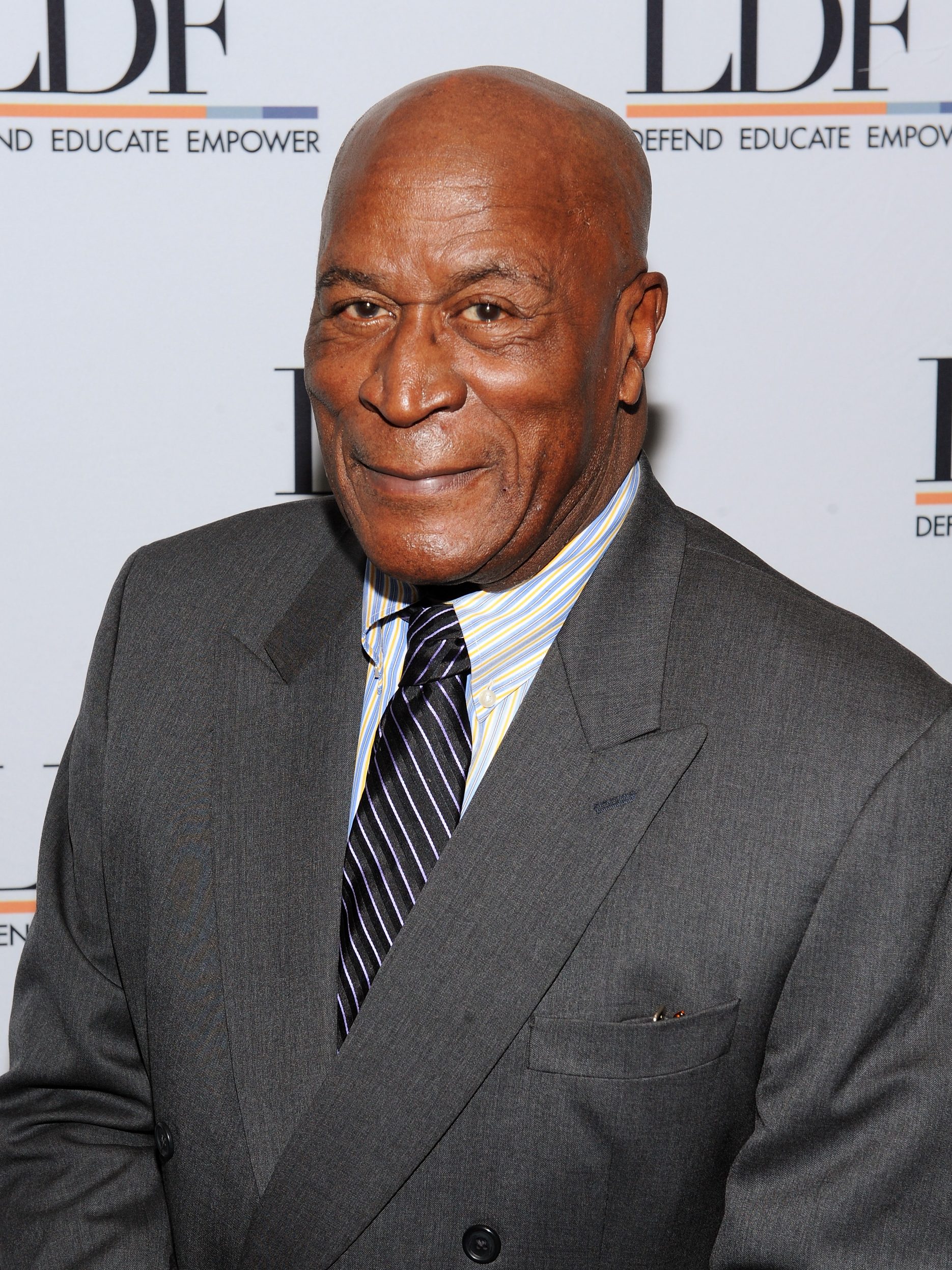 John Amos attends the Legal Defense Fund Annual Gala to commemorate the 60th anniversary of Brown V. Board of Education at the New York Hilton Midtown on November 6, 2014 in New York City. (Photo by Craig Barritt/Getty Images for NAACP Legal Defense Fund)
