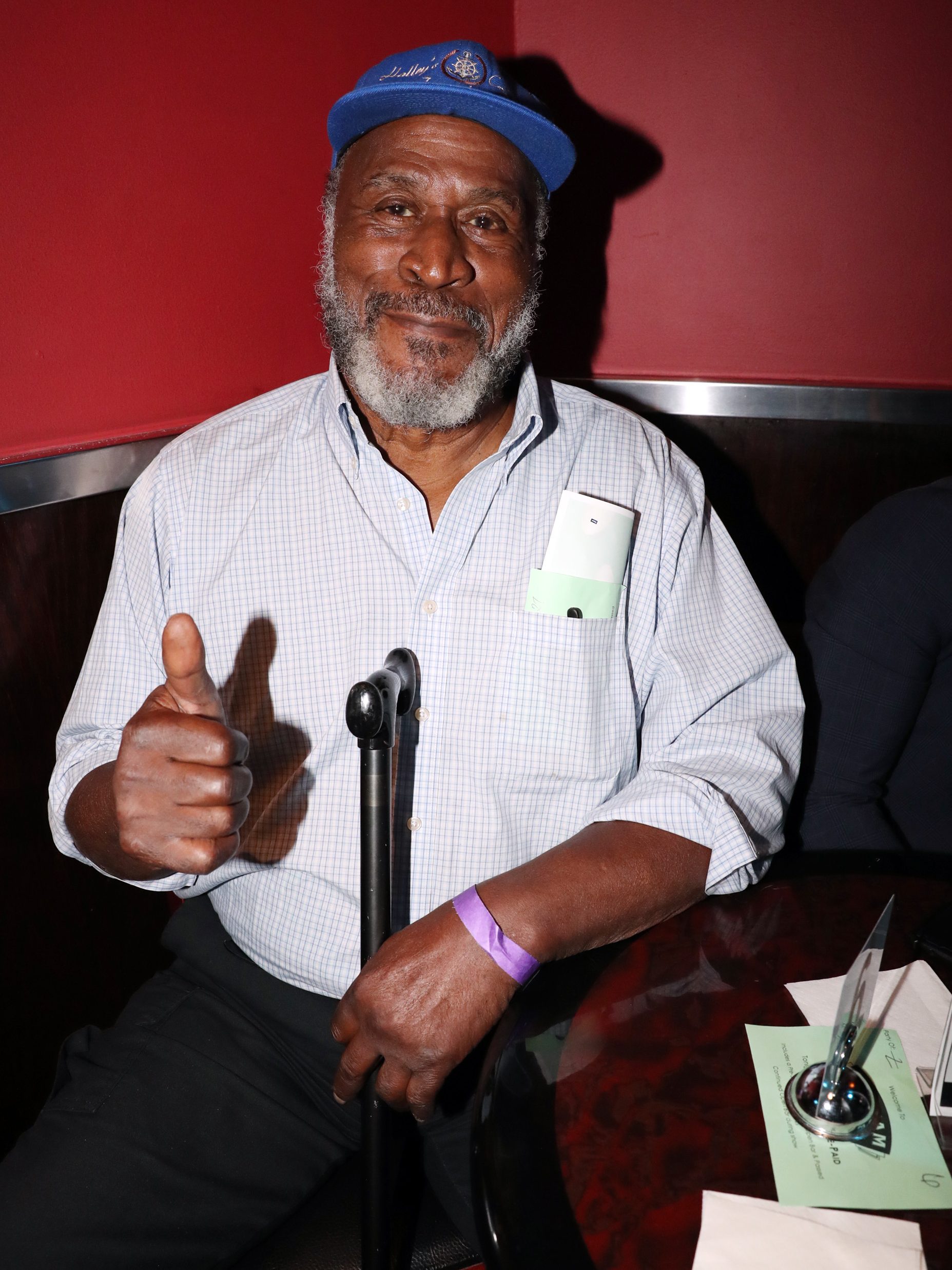 NEW YORK, NY - SEPTEMBER 26:  John Amos attends the Rashad Jennings Foundation's 2nd Annual Giant Night Of Comedy at Gotham Comedy Club on September 26, 2016 in New York City.  (Photo by Johnny Nunez/Getty Images)