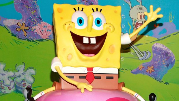 NEW YORK - JULY 15: The cartoon character Spongebob Squarepants wax figure is displayed at the unveiling at Madame Tussauds on July 15, 2009 in New York city. (Photo by Charles Eshelman/FilmMagic)