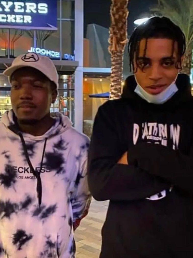 Lucas Coly and his manager