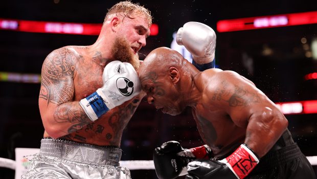 Mike Tyson vs. Jake Paul: Photos From Their 2024 Fight