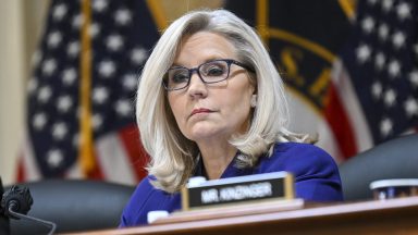 WASHINGTON, DC - December 19: Rep. Liz Cheney (R-Wyo.) as the January 6th Committee meets for its final session at the Cannon House Office Building on Monday afternoon on Capitol Hill in Washington, D.C. on December 19, 2022. The Jan. 6 committee conducted a business meeting and was expected to vote on referring criminal charges against former president Trump to the Justice Department for the first time in American history and releasing part of a report revealing 18 months of investigative work.

(Photo by Matt McClain for The Washington Post via Getty Images)