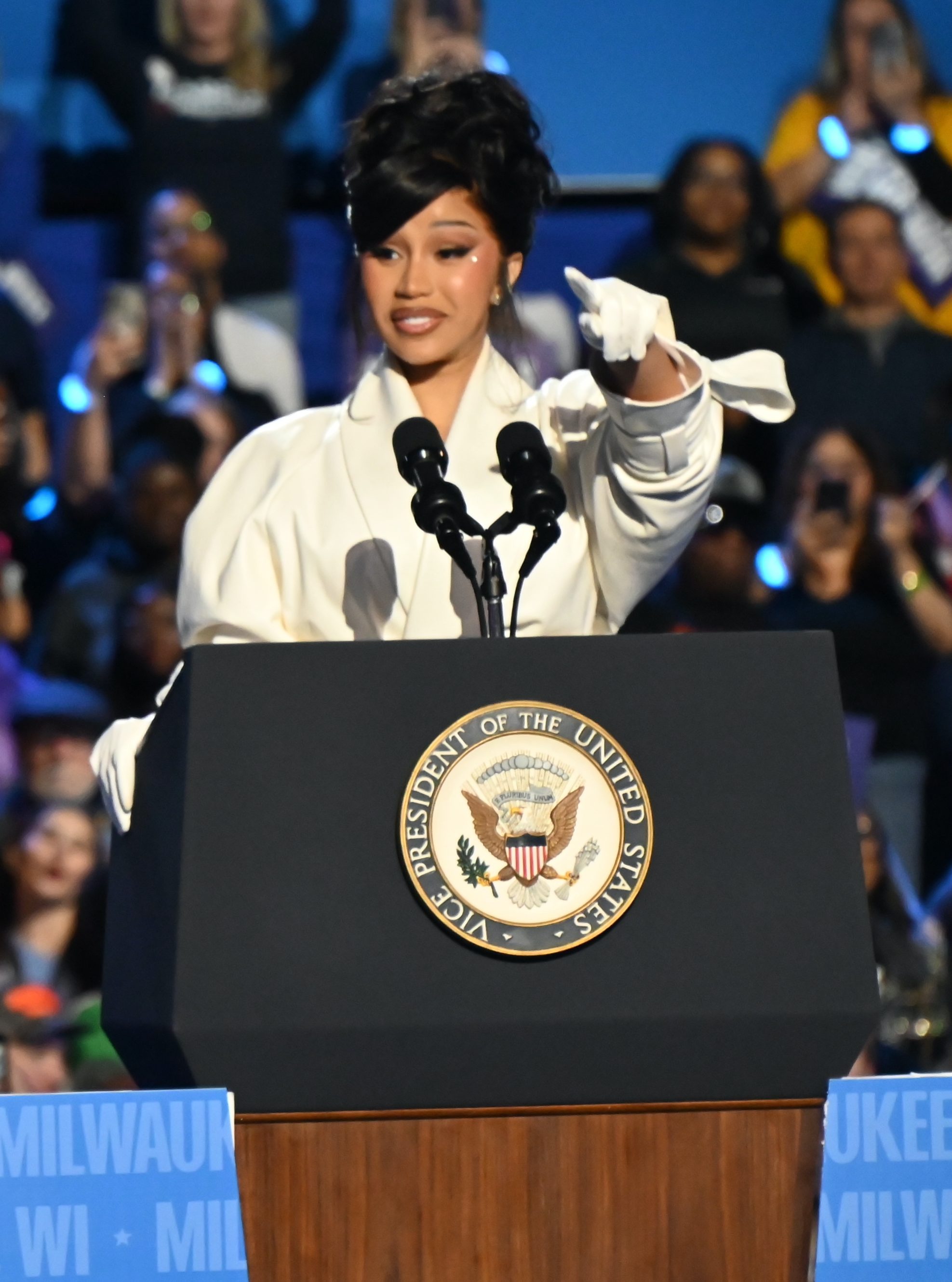 Celebrity Reactions to Trump's Election Win: Their Statements Cardi B