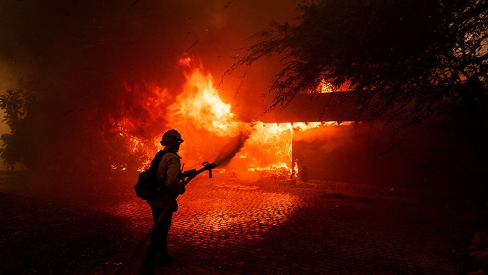 Mountain Fire Near Los Angeles: Ventura County Wildfire Photos