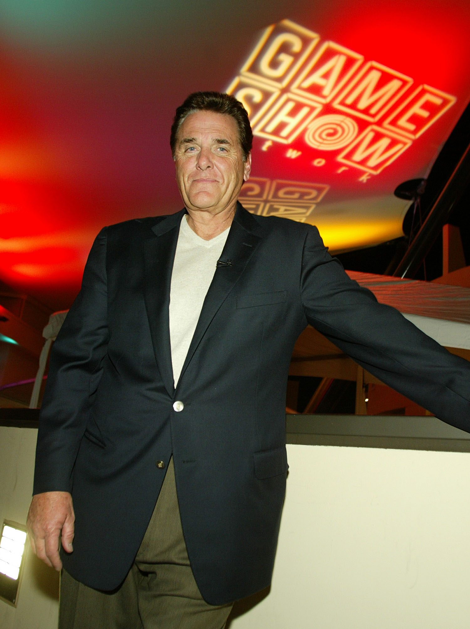 Chuck Woolery, "Lingo", "Greed", Naturally Stoned" and "Love Conection" at the "Game Show Networks 2003 Winter TCA Tour" at the Renaissance Hotel in Los Angeles, Ca. Wednesday, Jan. 8, 2003. Photo by Kevin Winter/ImageDirect.