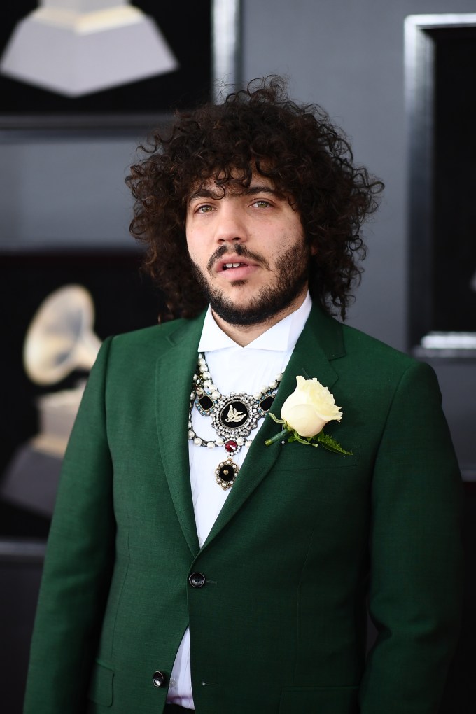 Benny Blanco at the 2018 Grammys