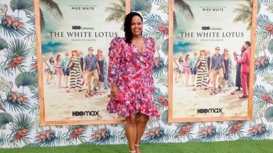 PACIFIC PALISADES, CALIFORNIA - JULY 07: Natasha Rothwell attends the Los Angeles premiere of the new HBO Limited Series "The White Lotus" at Bel-Air Bay Club on July 07, 2021 in Pacific Palisades, California. (Photo by Amy Sussman/WireImage)