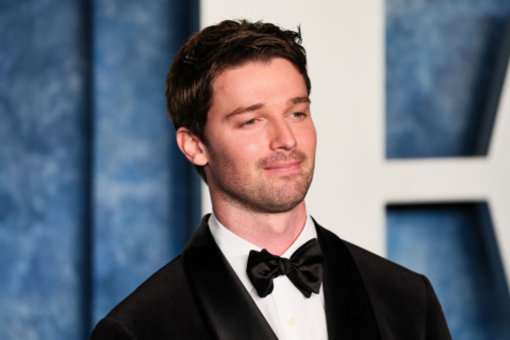 BEVERLY HILLS, CALIFORNIA - MARCH 12: Patrick Schwarzenegger attends the 2023 Vanity Fair Oscar Party Hosted By Radhika Jones at Wallis Annenberg Center for the Performing Arts on March 12, 2023 in Beverly Hills, California. (Photo by Leon Bennett/FilmMagic)