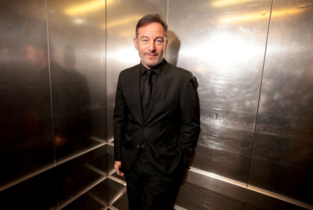 LONDON, ENGLAND - MAY 14: Jason Isaacs backstage during the 2023 BAFTA Television Awards with P&O Cruises at The Royal Festival Hall on May 14, 2023 in London, England. (Photo by Carlo Paloni/BAFTA via Getty Images)