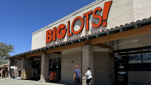 HERCULES, CALIFORNIA - JUNE 07: A sign is posted in front of a Big Lots store on June 07, 2024 in Hercules, California. Discount retailer reported first quarter earnings that fell short of analyst expectations with net sales of $1.009 billion compared to $1.124 billion one year ago. (Photo by Justin Sullivan/Getty Images)