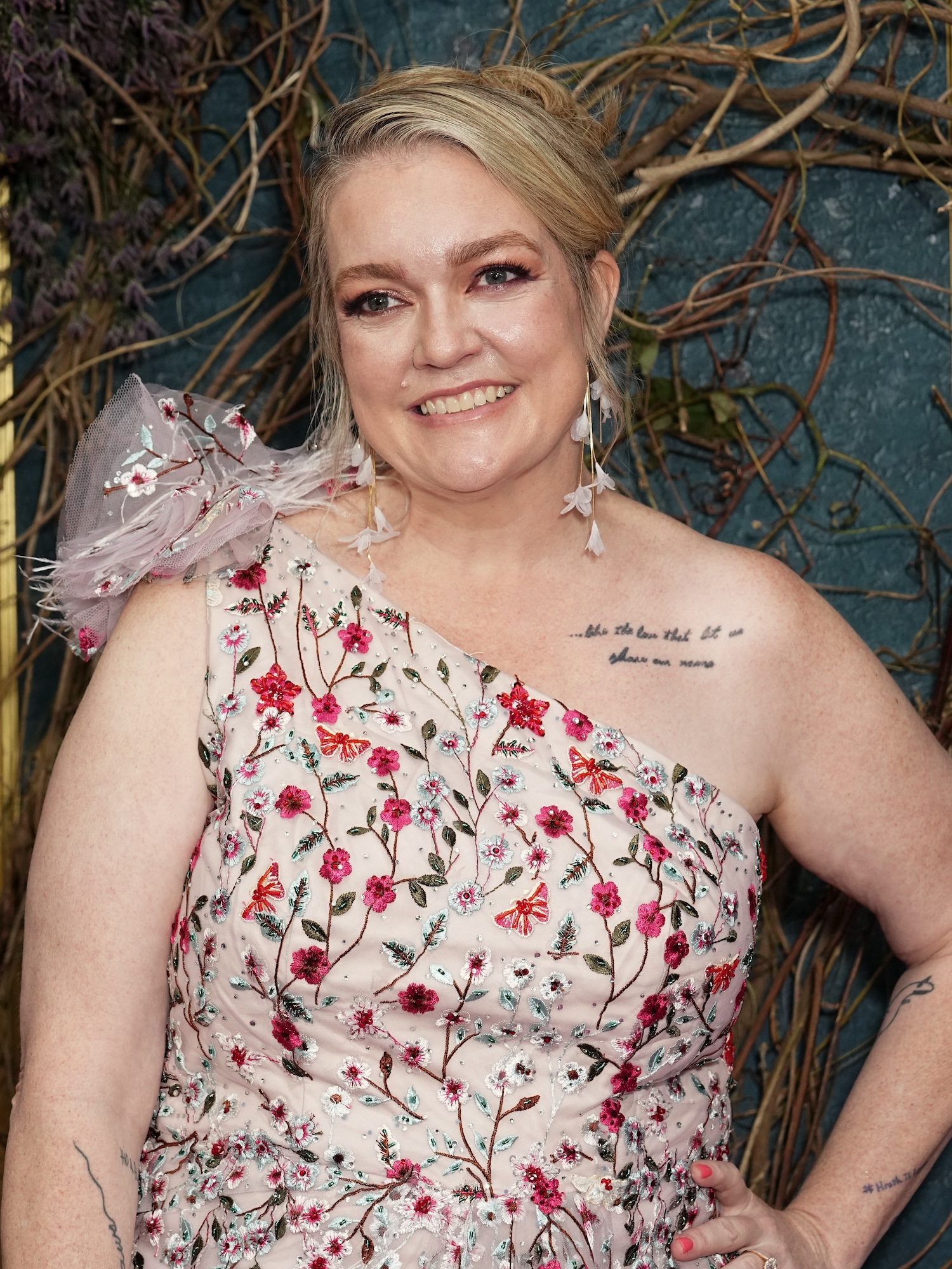 Colleen Hoover at the "It Ends With Us" New York Premiere at AMC Lincoln Square Theater on August 06, 2024 in New York City. (Photo by John Nacion/Variety via Getty Images)