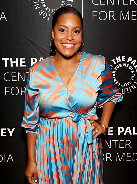 NEW YORK, NEW YORK - MAY 04: Sheinelle Jones attends the celebrations of "Queen Charlotte: A Bridgerton Story" at The Paley Museum on May 04, 2023 in New York City. (Photo by Dominik Bindl/Getty Images)