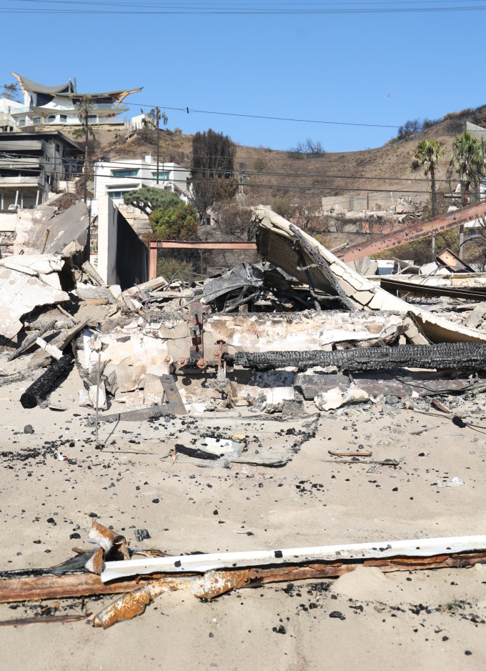 Paris Hilton’s Malibu Home After the Fire