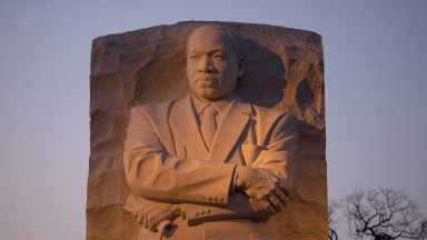 The Martin Luther King Jr. Memorial, A Monument To Civil Rights Leader. Located In Washington, D.C., The Memorial Is The 395Th National Park, And Is Located On The National Mall On The Tidal Basin.